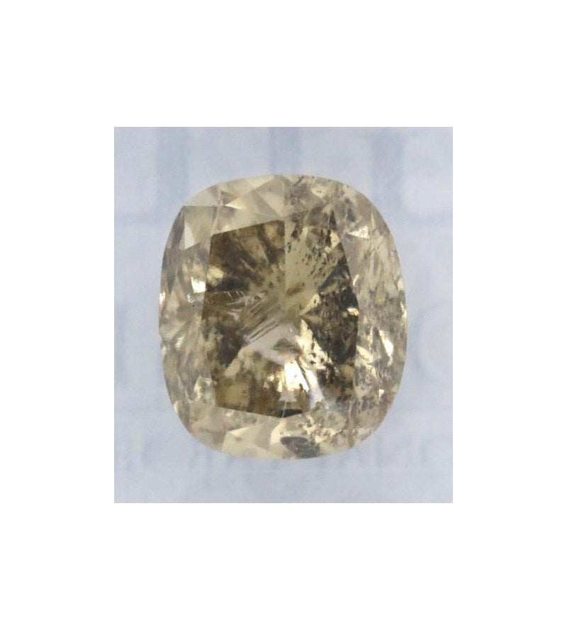1.83CT CERTIFIED NATURAL FANCY BROWNISH YELLOW DIAMOND
