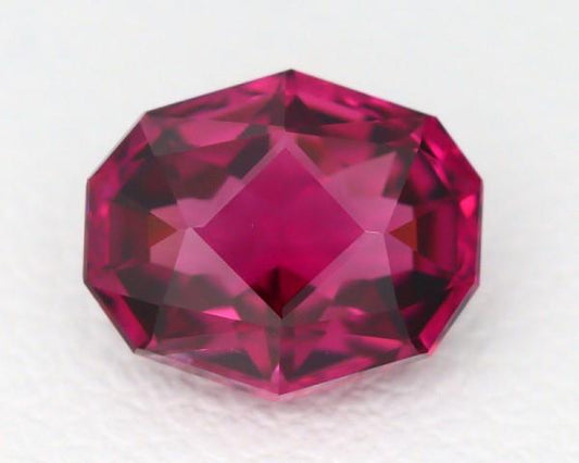 1.83 CARAT NATURAL RED UMBALITE GARNET