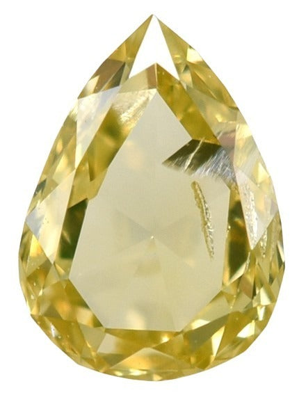 0.24 CARAT CERTIFIED NATURAL FANCY GREENISH-YELLOW DIAMOND