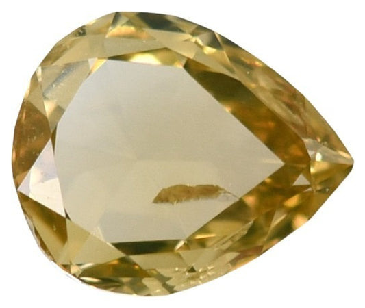 0.22 CARAT CERTIFIED NATURAL FANCY ORANGE-YELLOW DIAMOND