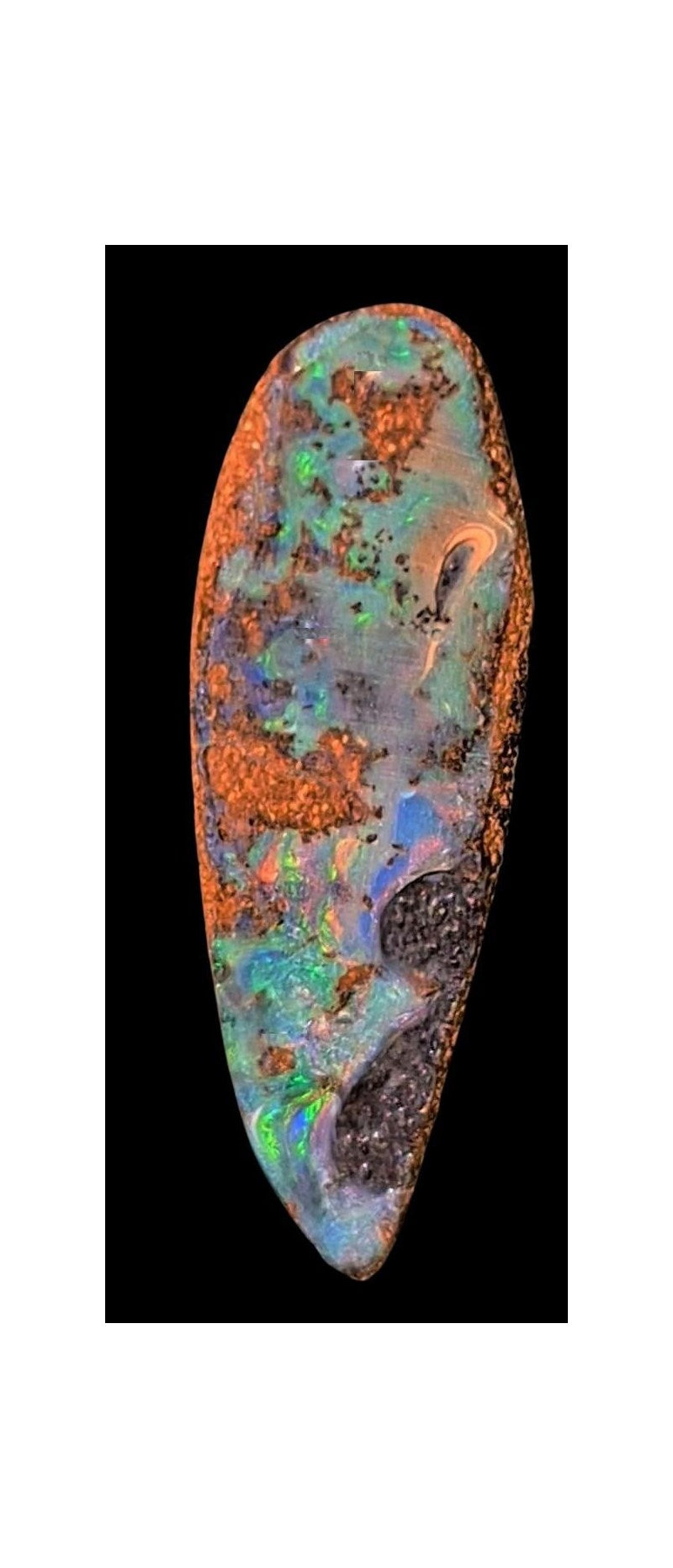 5.5 CARATS WINTON BOULDER OPAL.