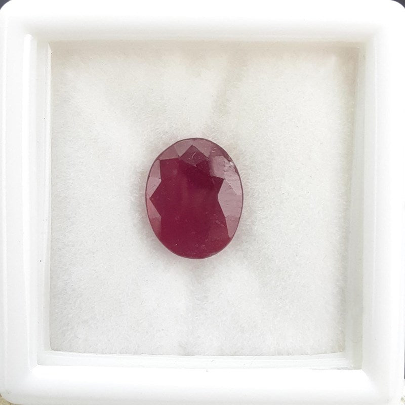 2.07 CARAT NATURAL VIVID REDDISH PINK RUBY