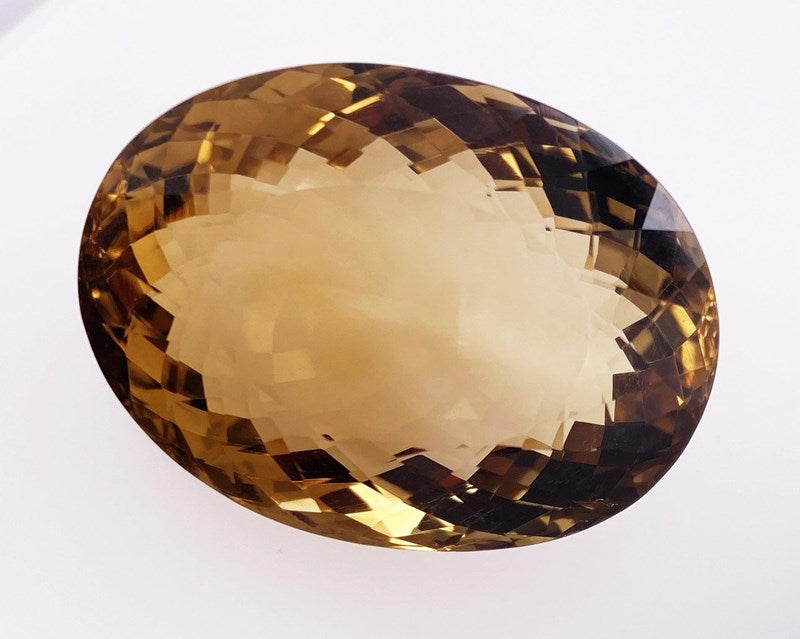 69.62 CARAT CERTIFIED NATURAL HONEY QUARTZ