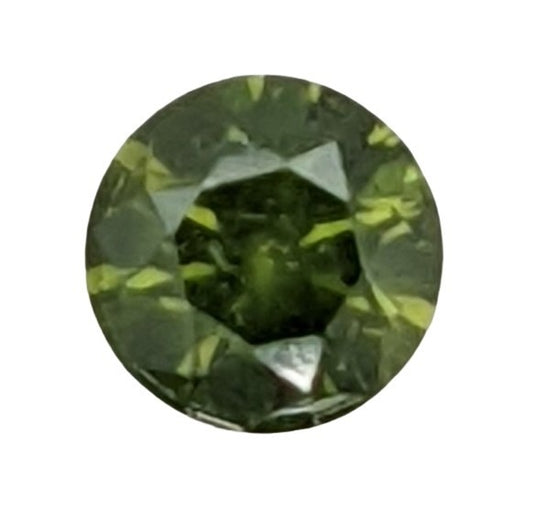 0.48 CARAT CERTIFIED NATURAL GREEN DIAMOND